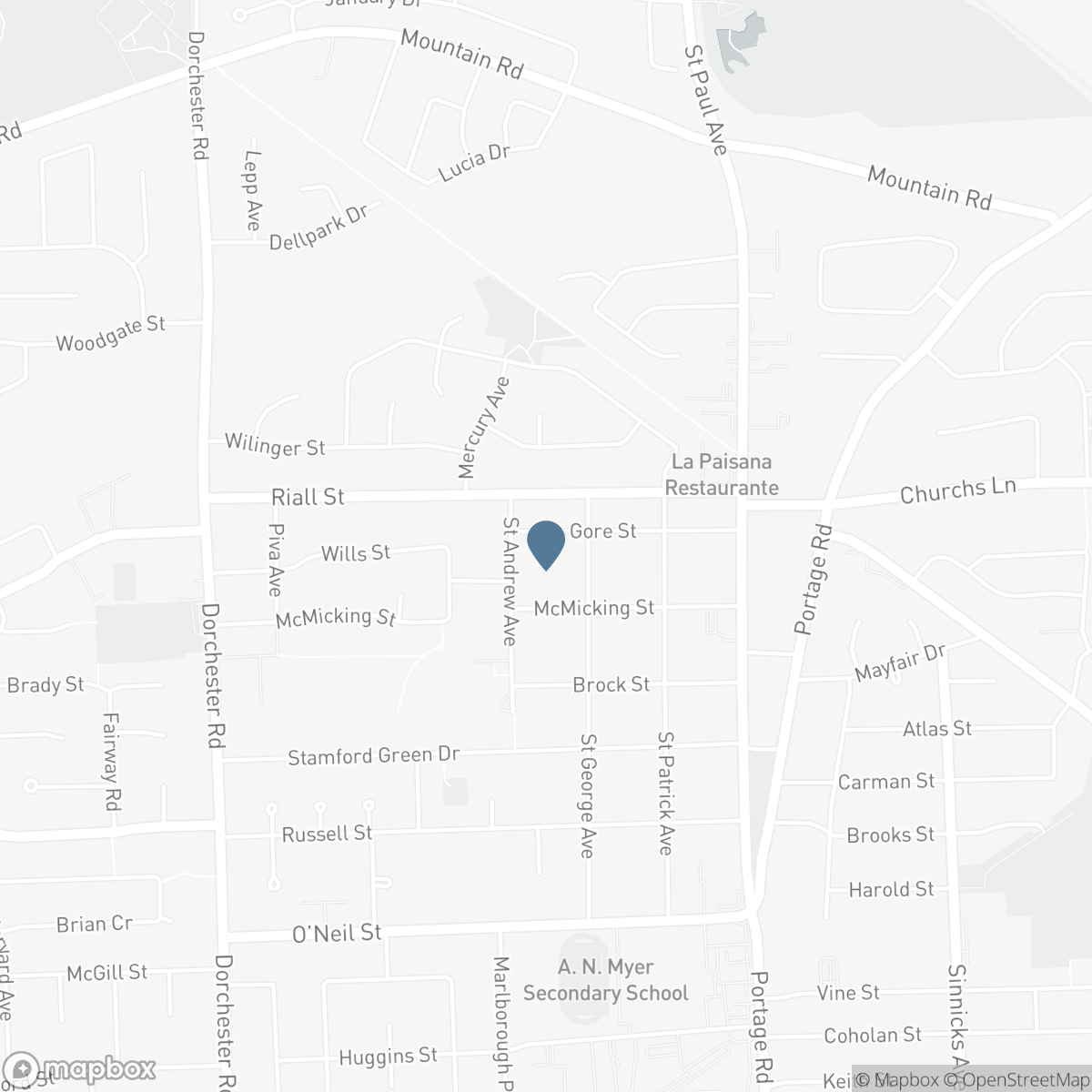 6470 GORE STREET, Niagara Falls, Ontario L2J 1Y1